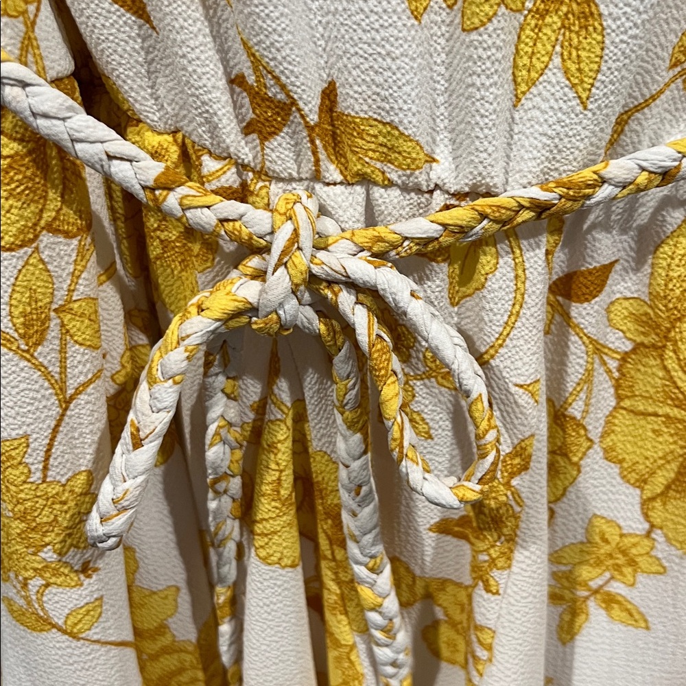 Boho Floral Puff Sleeve Dress - Picture 8 of 11